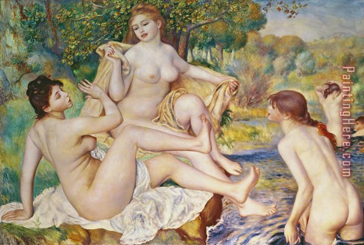 Pierre Auguste Renoir The Bathers